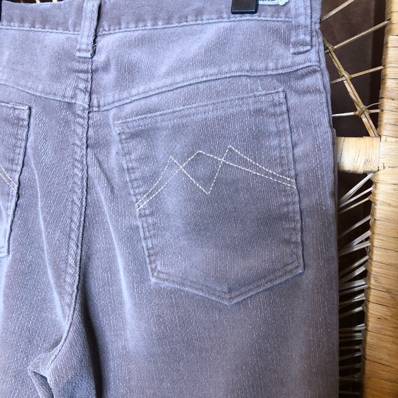 WRANGLER Vintage Corduroy Pants High Rise Mom Mauve Size 30 - Picture 10 of 15